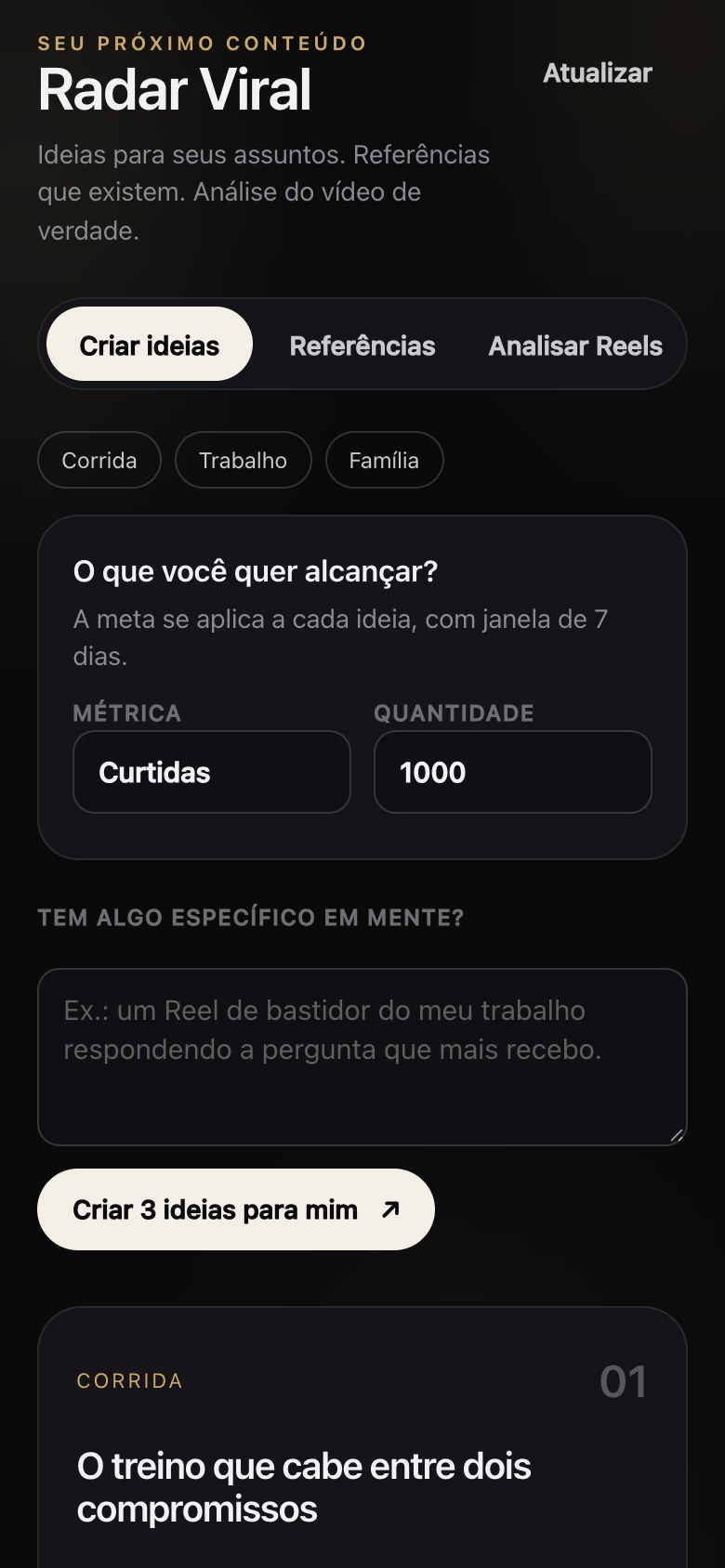 Radar Viral no celular